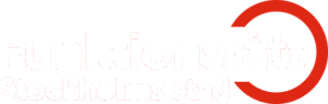 Funktionsrätt Stockholms stads logotyp. 